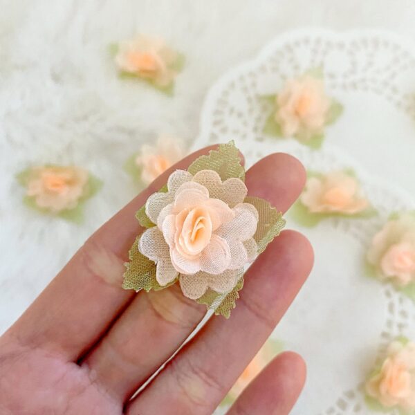 fabric mini carnation
