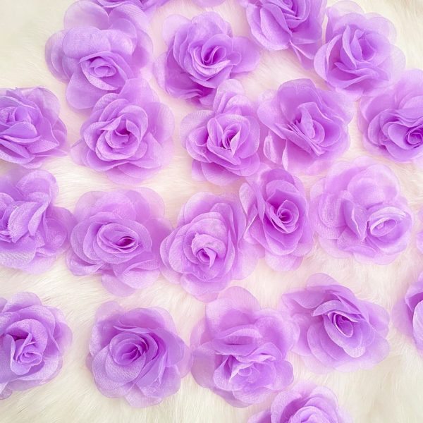 fabric craft roses