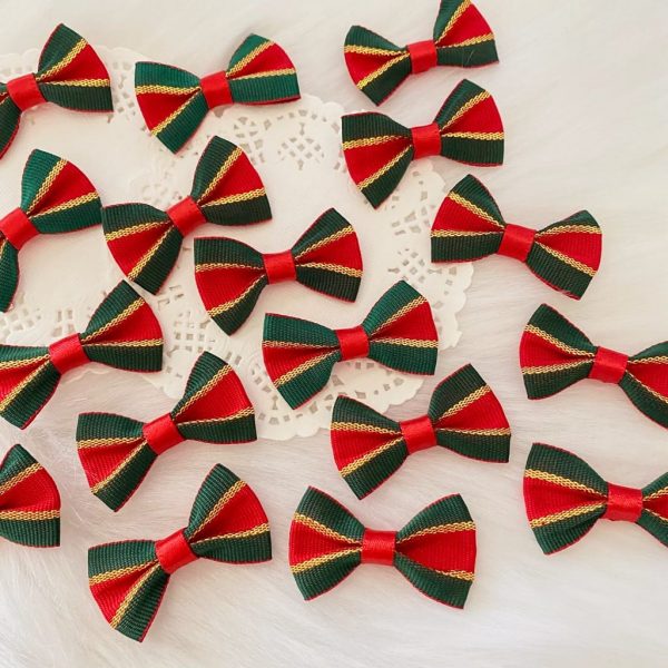 christmas ribbon bows